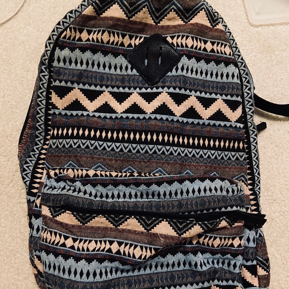 Tribal Patterned Backpack